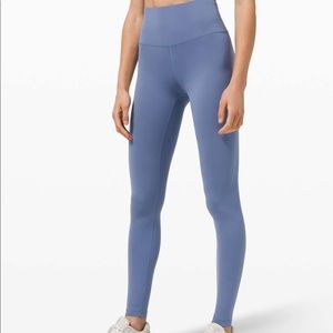 Lululemon Wunder Train 28 in Waterdrop size 10